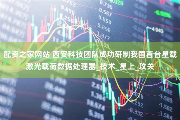 配资之家网站 西安科技团队成功研制我国首台星载激光载荷数据处理器_技术_星上_攻关